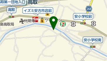 安のついたち灸の地図画像