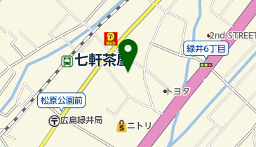 広島市 佐東公民館の地図画像