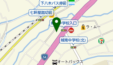 せせらぎミュージックの地図画像