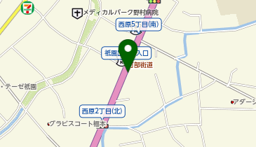 健康壱番館広島の地図画像