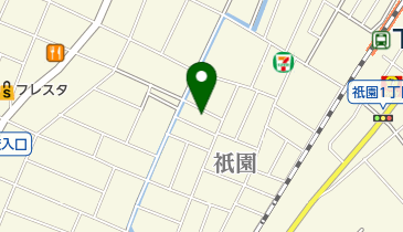 西川物産株式会社の地図画像