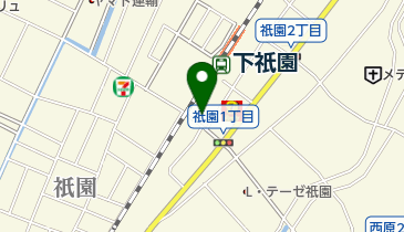 田中鍼灸接骨院の地図画像