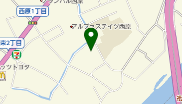 株式会社原田の地図画像