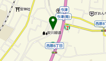 レックス祇園店の地図画像