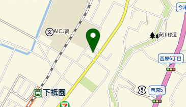 エコーベースの地図画像