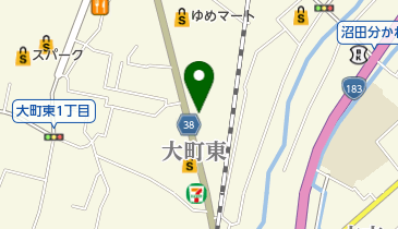 おおまち動物病院の地図画像