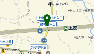 シートン動物病院の地図画像