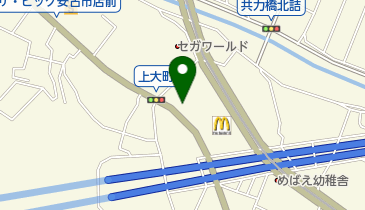 チャチャ美容室の地図画像