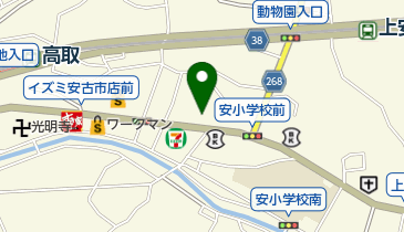 フォンセ美容室の地図画像