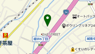 あみ焼ハウスせせらぎの地図画像