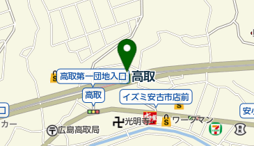 くすりのあきてんしん堂の地図画像