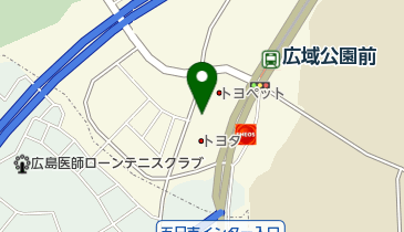 パークフロント薬局の地図画像