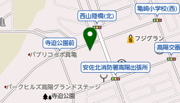 フジスイミングスクール高陽の地図画像