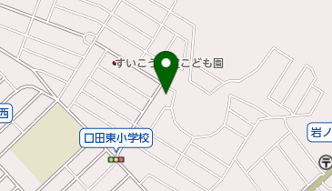 口田東集会所の地図画像