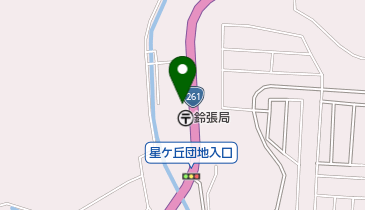 鈴張集会所の地図画像