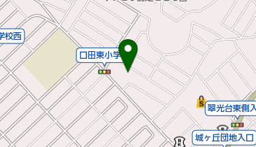 広島市 口田公民館の地図画像