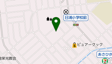 広島市 日浦公民館の地図画像