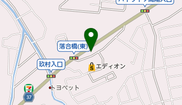 臥竜洞の地図画像