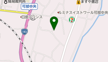 バランス均整院の地図画像