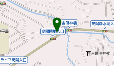 東京大学地震研究所地震地殻変動観測センター広島地震観測所の地図画像