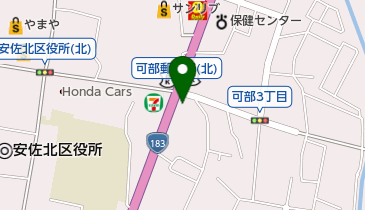 有限会社朝日給食の地図画像