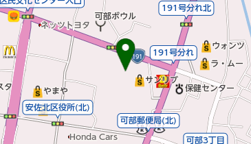 サンローゼサンリブ可部店の地図画像