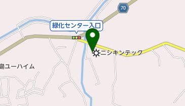 株式会社ニシキンテックの地図画像