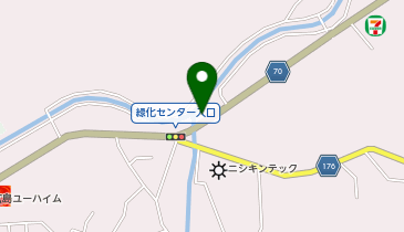 ミカミオートの地図画像
