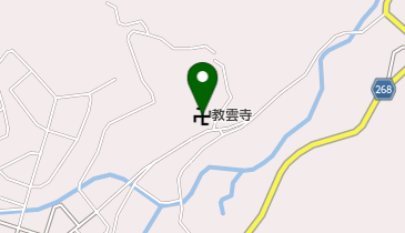 教雲寺の地図画像