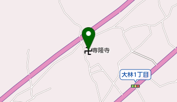 専隆寺の地図画像