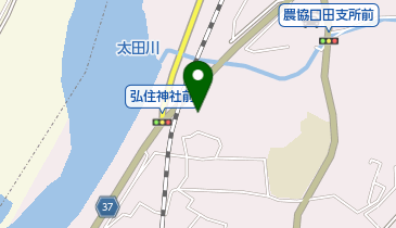 弘住神社の地図画像