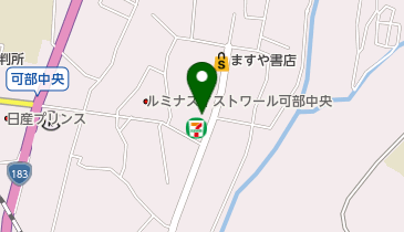 行貞春伺園の地図画像