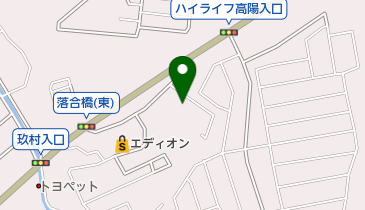 福屋八丁堀本店 福屋高陽物流センターの地図画像