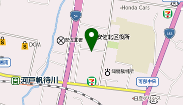 おおくぼ動物病院の地図画像