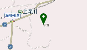 株式会社研創 ファクトリーパークの地図画像