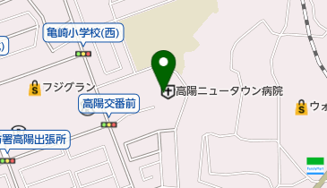 訪問看護ステーション亀崎の地図画像