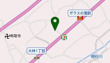 大林製材株式会社の地図画像