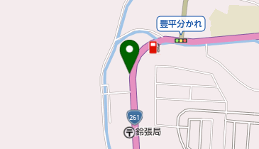 アサギヘアーサロンの地図画像