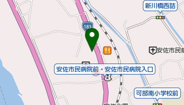 カットショップカワサキの地図画像