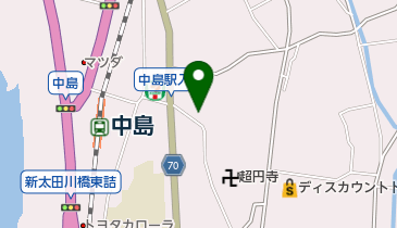 ホテルニュー小田亀の地図画像