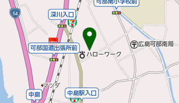 広島北労働基準監督署の地図画像