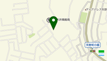 赤帽物流サービスの地図画像