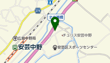 中野モータースの地図画像