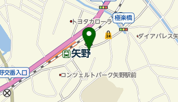 エクセル・イングリッシュの地図画像