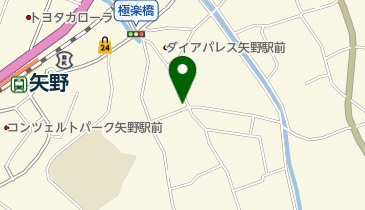 ナカヤ化粧品店の地図画像