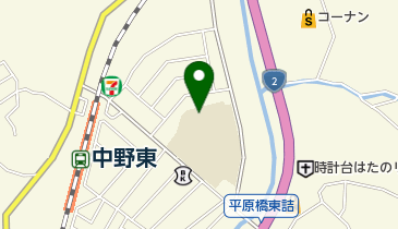 広島市立 中野東児童館の地図画像