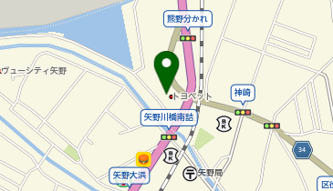 広島トヨペット株式会社 矢野店の地図画像