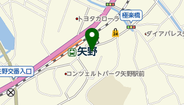 坊田接骨鍼灸院の地図画像