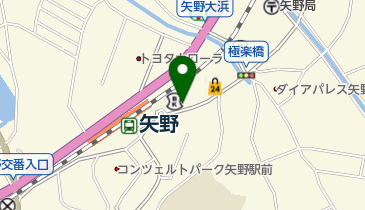 すぎや美容室の地図画像