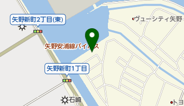 西マリーナの地図画像